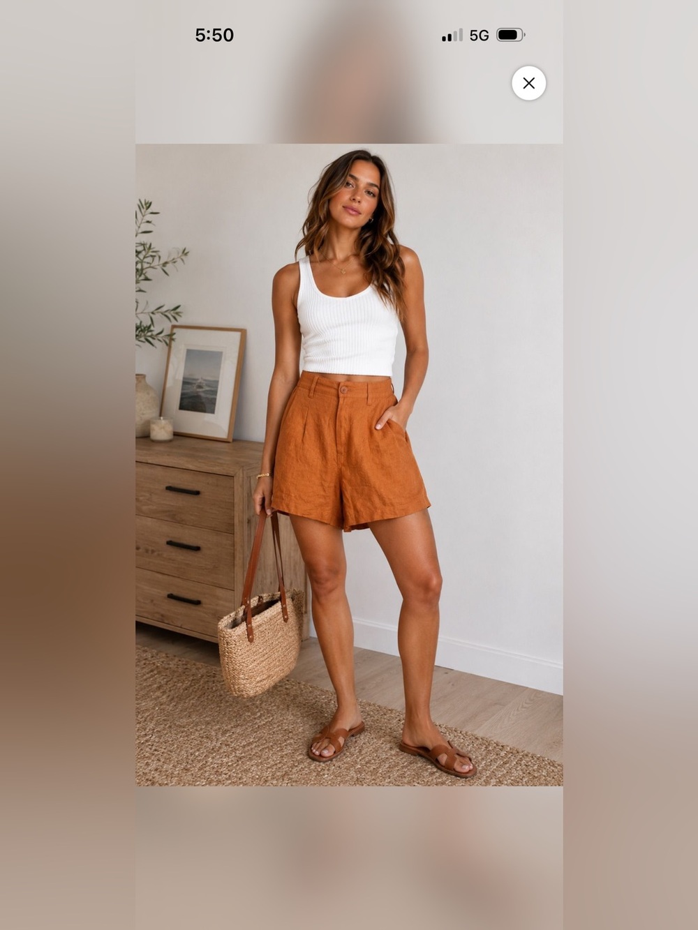 Maxwell linen shorts 6